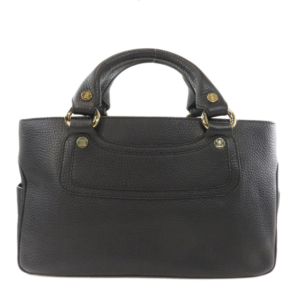 Celine Handbag black Boogie leather Leather calf Black